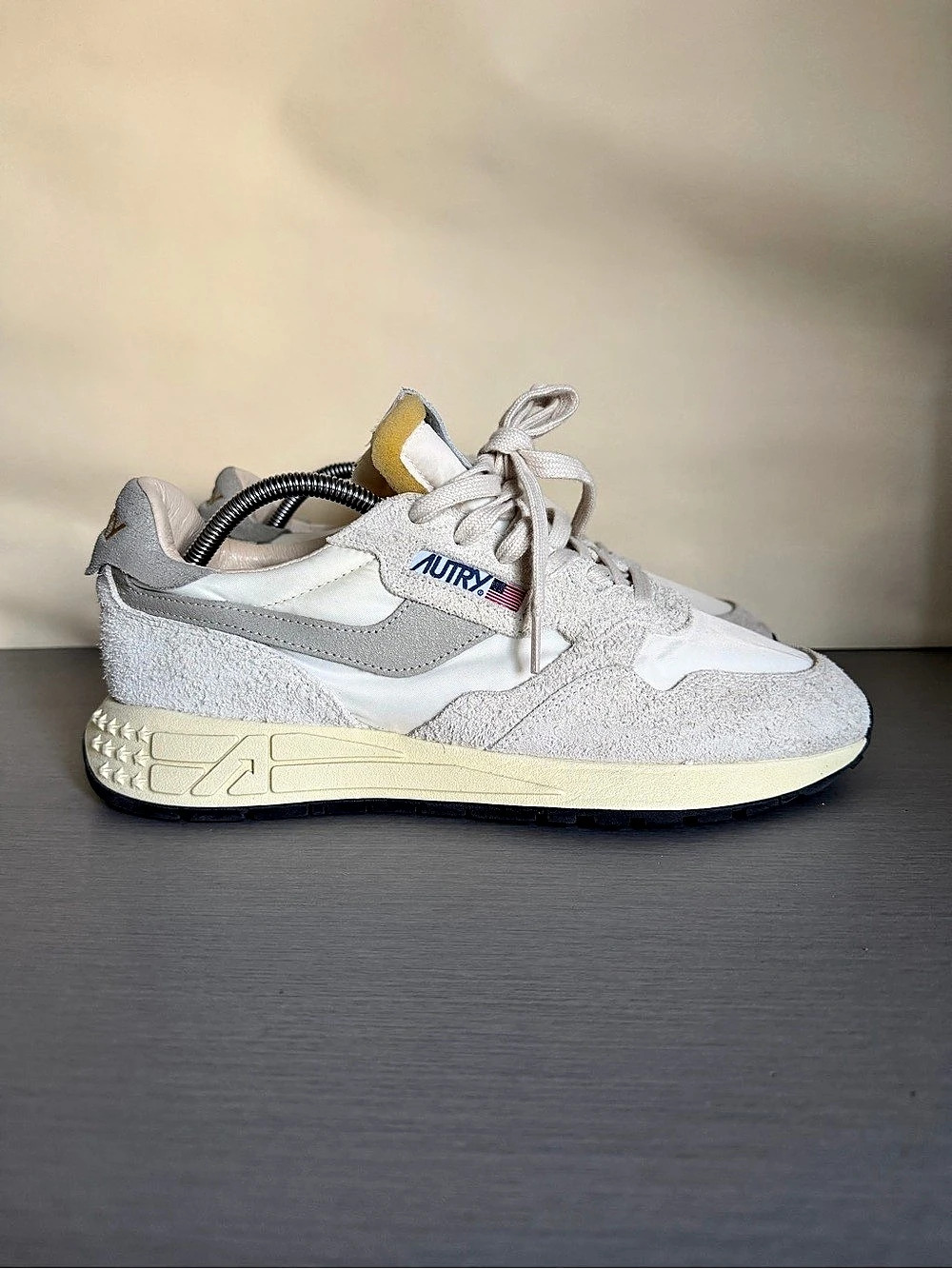 Autry Reelwind Low Sneakers White & Gray EU 44